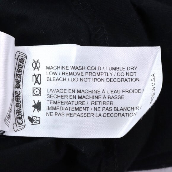 Pre-Owned Chrome Hearts Cross Cemetery Tee in Black/Multicolor Size Small - Picture 10 of 12